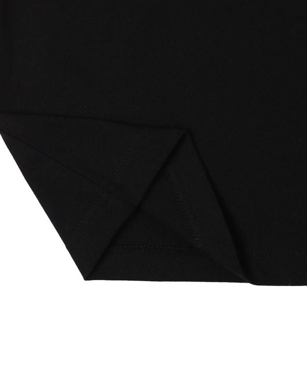 WEGO 【２点SET】アクセ付きグラフィックプリントT（LS） ブラック