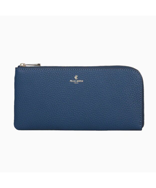 PELLE BORSA L字ファスナー長財布 Reinette Goods レネットグッズ 47184785 ブルー