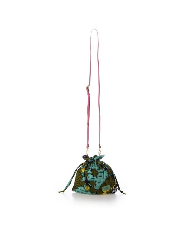 UNBILLION ペルケ perche / マリ・Harmony for peaceバゲット2wayショルダー ブルー