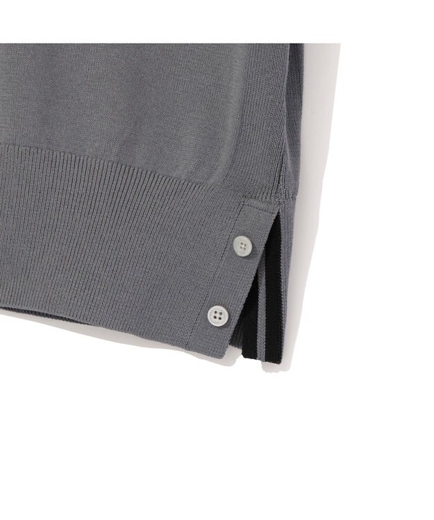 ZERO HALLIBURTON 【セットアップ可能】 ニットポロシャツ ZHG-W5A4c 85138 グレー