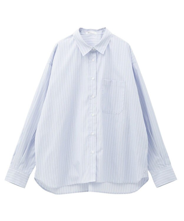 CRAFT STANDARD BOUTIQUE レギュラーカラーオーバーサイズシャツ Light Blue