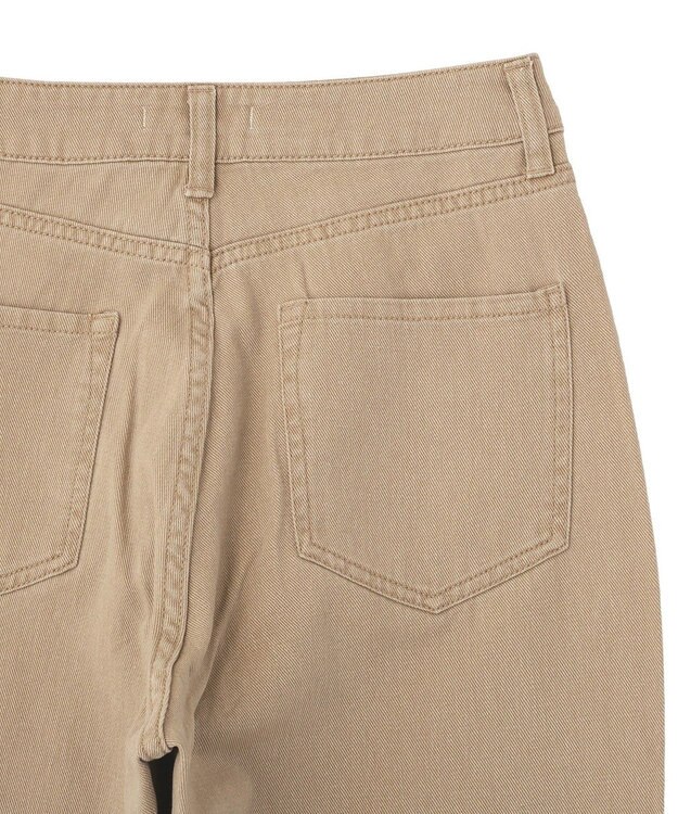 AMERICAN HOLIC ルーズストレートカラーデニムパンツ Beige