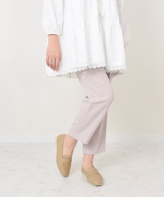 Bridget Birkin ＜3E＞【Bridget Birkin Walk】エフォートレスベルトローファー ベージュ