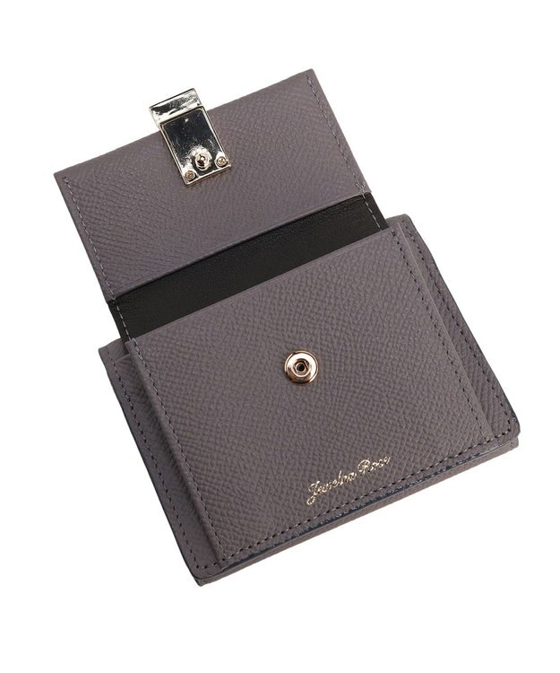 ACE BAGS & LUGGAGE 【新色登場】 Jewelna Rose ブリヨン 本革 三つ折り財布 15141 モーヴグレー