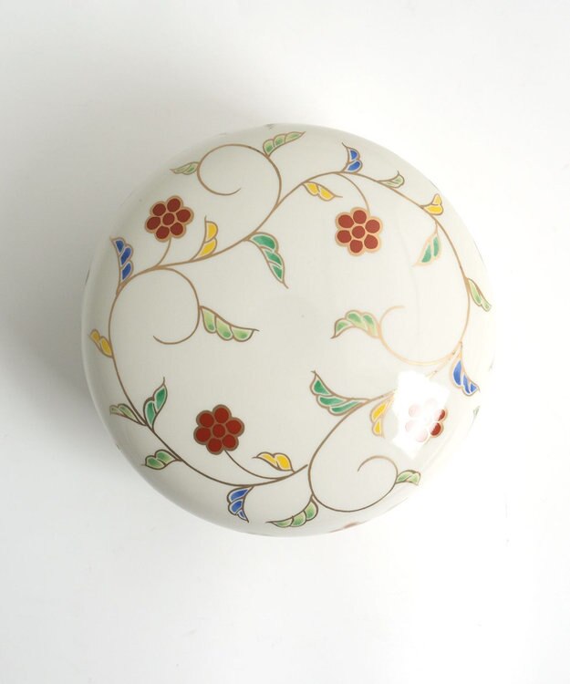 たち吉 【たち吉】色唐草蓋物〈２個〉美濃焼 ホワイト系その他