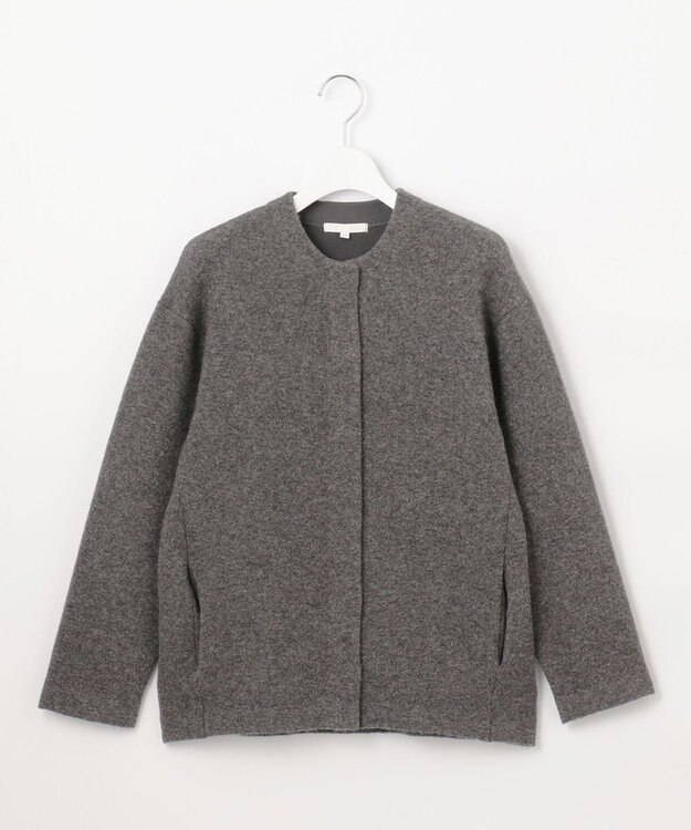 自由区 ラメブークレ アウター スレート