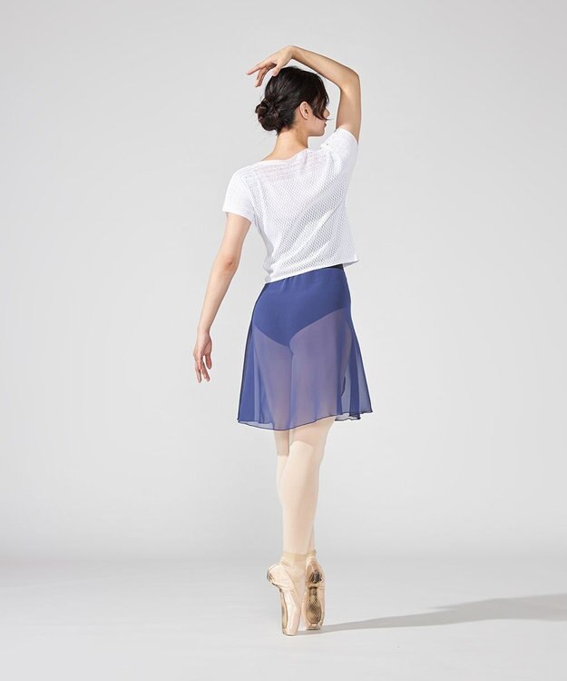 Chacott キシリトールコンパクトニットTシャツ ホワイト