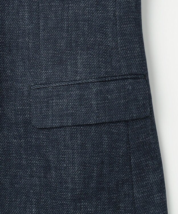 JOSEPH ABBOUD 【多機能/ストレッチ】ツィーディージャージー ジャケット ブルー系