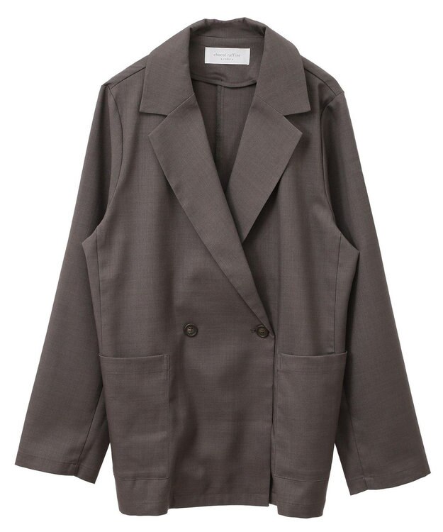 Green Parks ストレッチジャケット Gray Beige