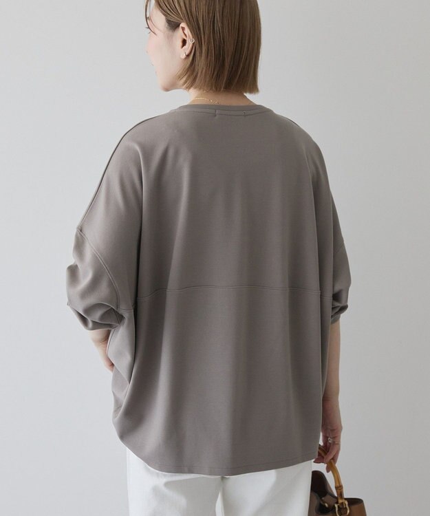 AMERICAN HOLIC コクーンポンチプルオーバー Gray Beige