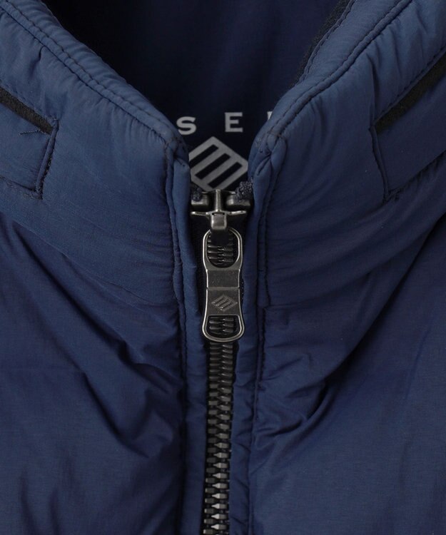 JOSEPH ABBOUD 【軽量/ポケッタブル/撥水】 2WAYストレッチ・パッカブル ダウン ブルゾン ネイビー系