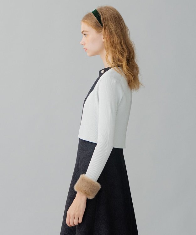 TOCCA 【洗える！】BAMBI ボレロ シルバー系