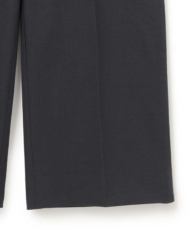 ICB L 【UVカット・吸水速乾・接触冷感・洗える】シェルタリングドライオックス ワイドパンツ ブラック系