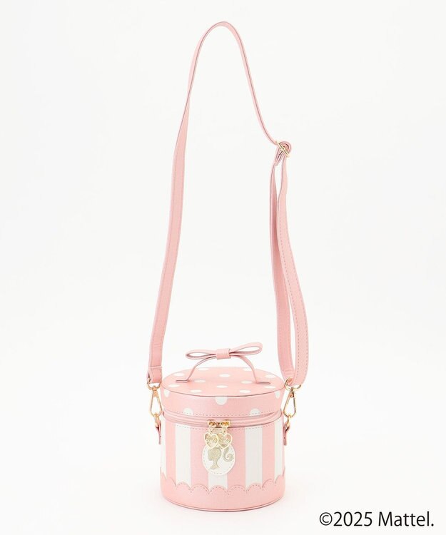 ANY KIDS 【Barbie(TM)】バニティポシェット ピンク×ホワイト