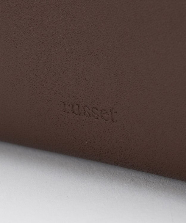 russet がま口折財布(SO-446) D.Brown