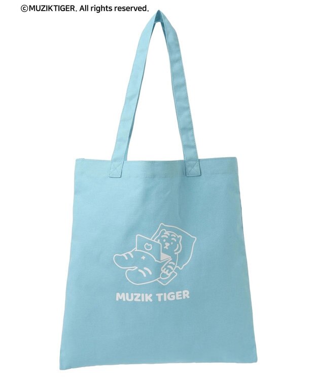 Green Parks ムジークタイガー／カラフルトートＢＡＧ Light Blue