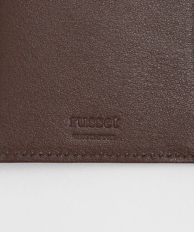 russet がま口折財布(SO-446) D.Brown