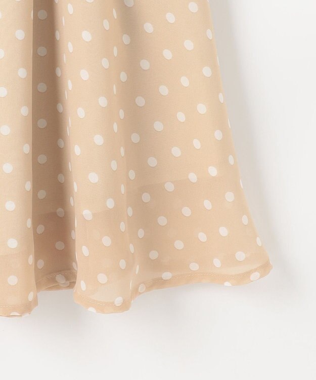 組曲 KIDS 【150-160㎝】アメリドット ワンピース ベージュ