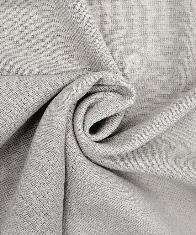 Tiaclasse 【洗える】シアースリーブニットトップス グレー