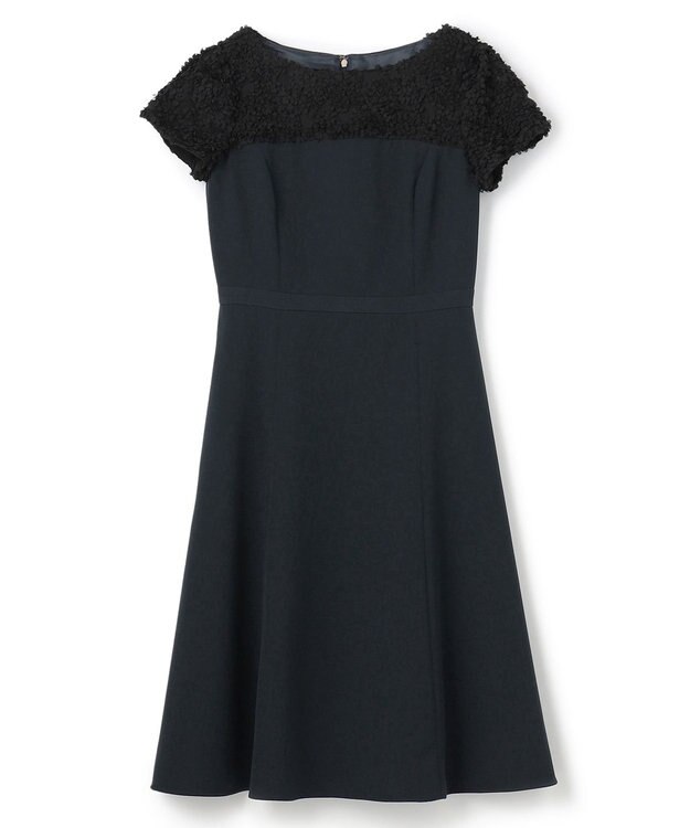 TOCCA 【00サイズあり・洗える】FLY FRERRY ドレス ネイビー×ブラック