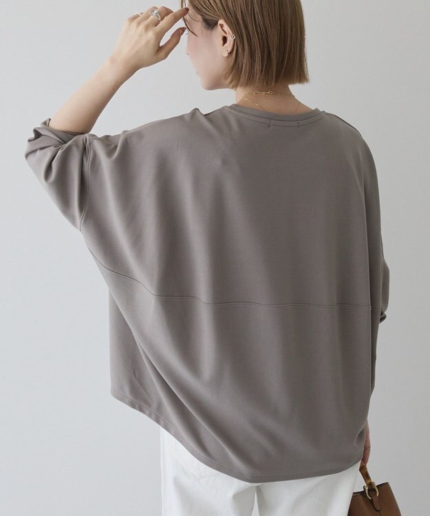 AMERICAN HOLIC コクーンポンチプルオーバー Gray Beige