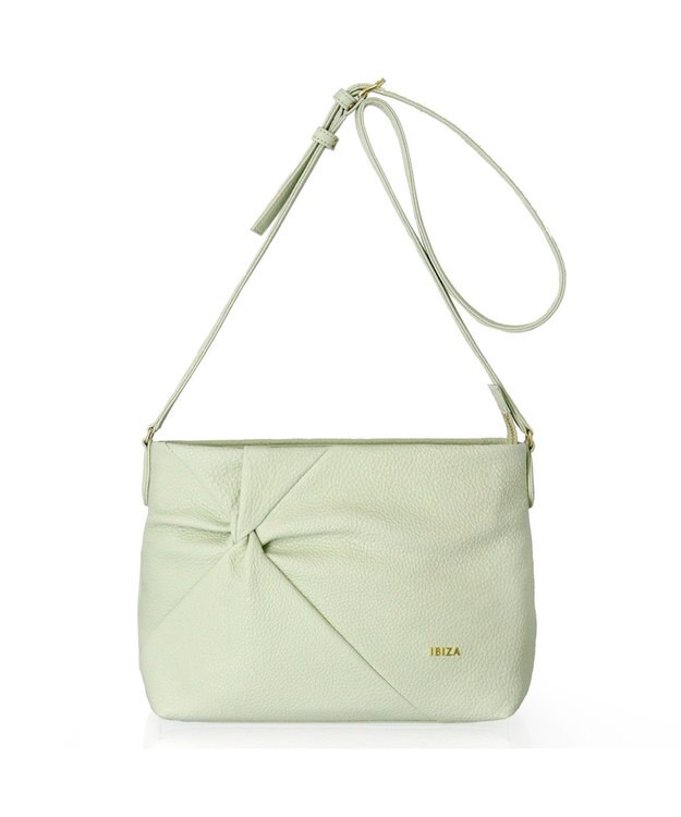 IBIZA エレガンシア　ショルダーバッグ ペールグリーン