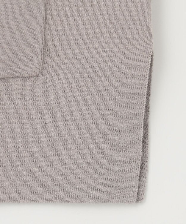 J.PRESS LADIES 【洗える】 レーヨンストレッチフルニードル カーディガン ベージュ系