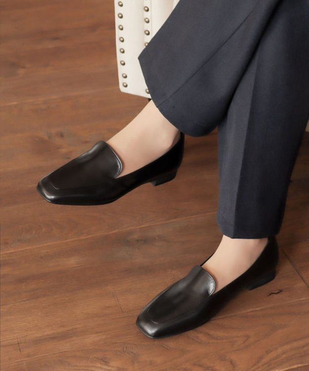 REGAL FOOT COMMUNITY 【ビューフィット】A48Y モカパンプス フラットシューズ