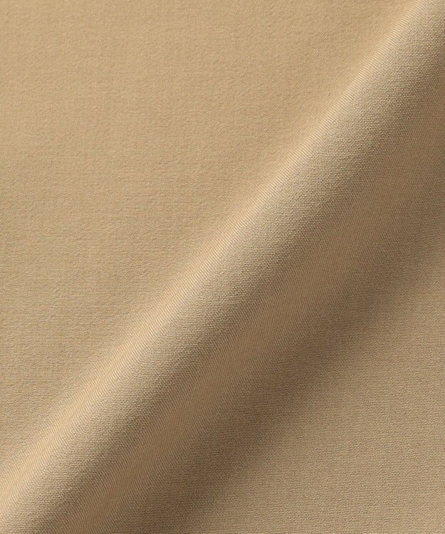 自由区 【ベルト付き】ウーステッドライク ワンピース ベージュ