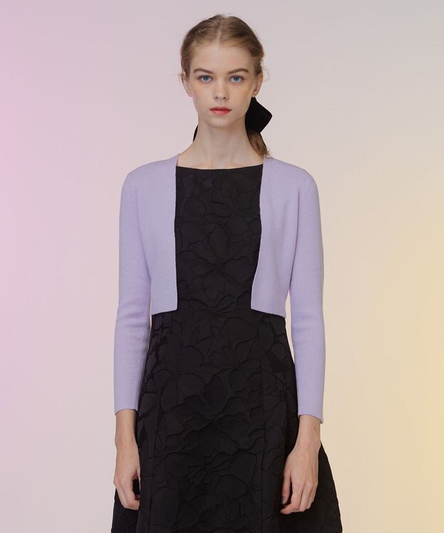 TOCCA 【洗える！】CASHEMERE ボレロ ライラック系