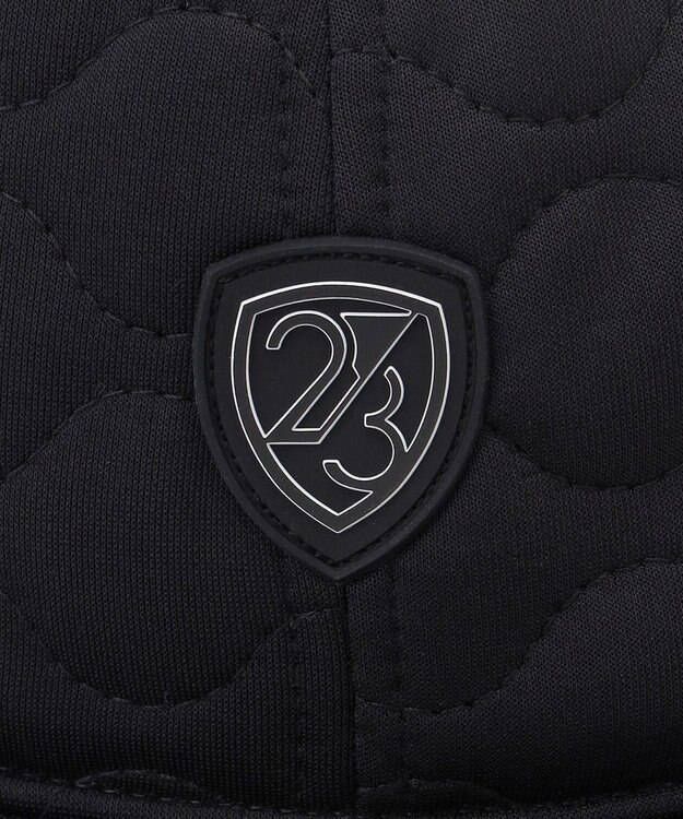 23区GOLF 【UNISEX】ウェーブキルトキャップ ブラック系