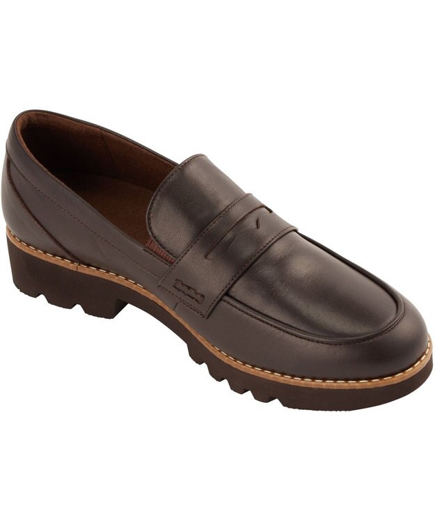 ASICS WALKING ペダラ ソフトラギッド レディース 3E 3.0cmヒール ブラウン系