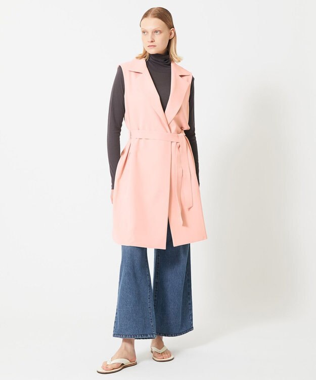 BEIGE， 【WEB＆一部店舗限定】ENCALYPTNS / ロングジレ Nude