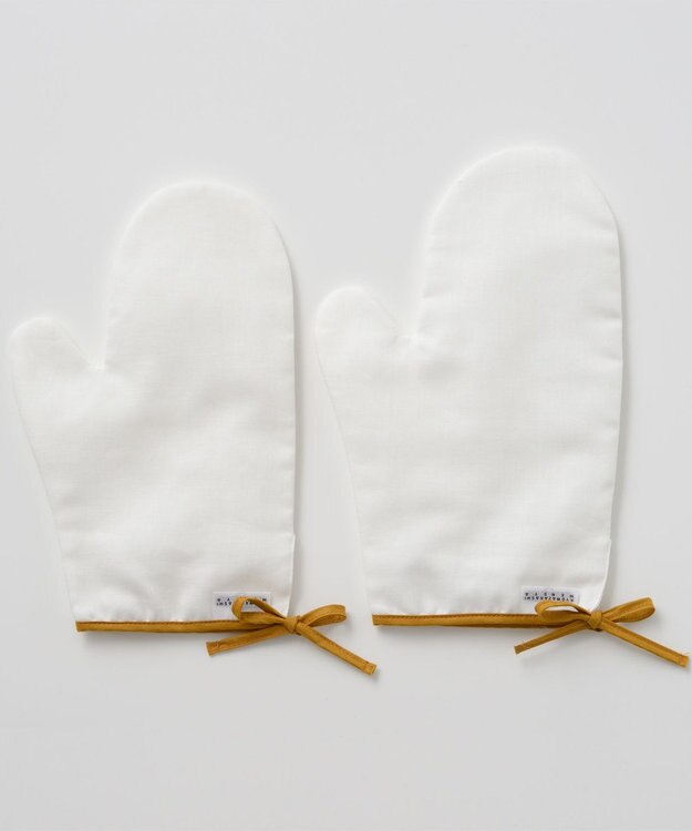 京和晒綿紗 【BABY】ベビーガーゼミトン　3重合わせ マスタードバイアス