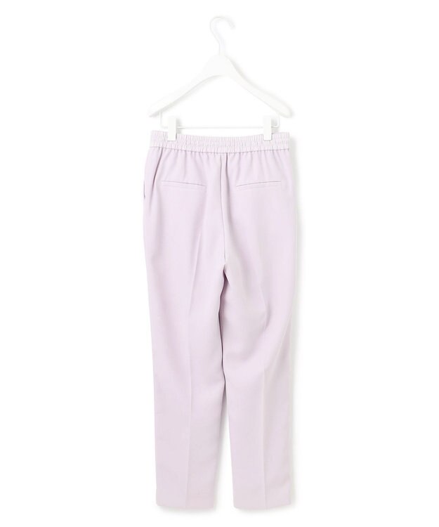 ICB L 【新色追加・WEB限定カラーあり・接触冷感・UVケア・速乾・防シワ・洗える】 FluidBackSatin  ドロストパンツ パールグレー系［WEB限定］