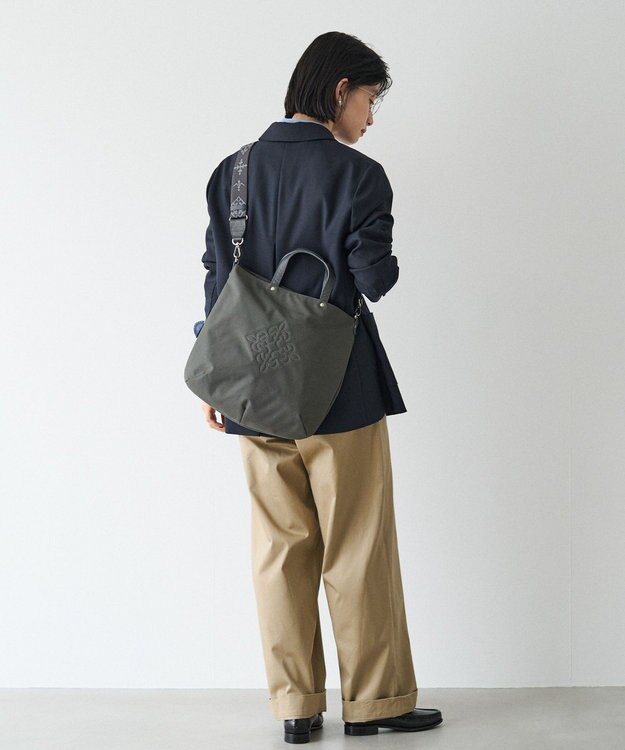 russet 《15か月連続！ブランド月間ランキング1位》コーデュラナイロン2WAYトートバッグ(CE-1404-WEB) Gray