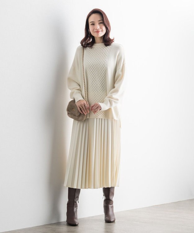 ONWARD Reuse Park 【23区】スカート秋冬 オフホワイト