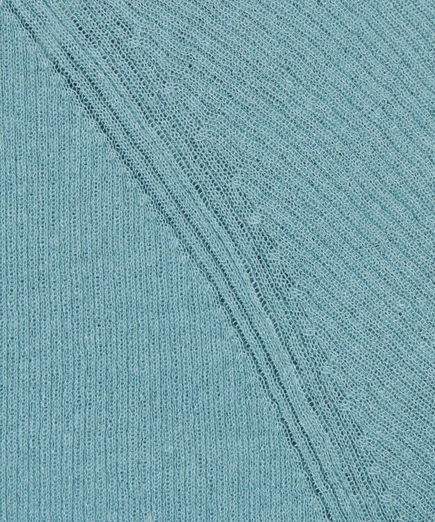 JOSEPH シアークレープ　ショートスリーブニット Chambray