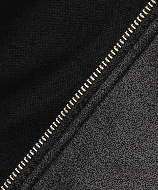 ANY 【手洗い可】マシュマロコーティングブルゾン ブラック