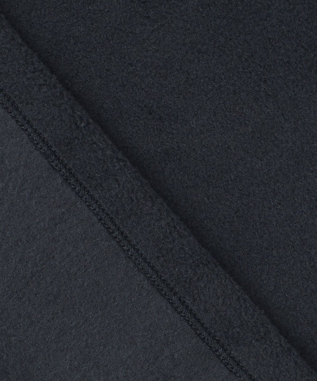 ICB L 【洗える】 トスカーナフリース ハーフジッププルオーバー ネイビー