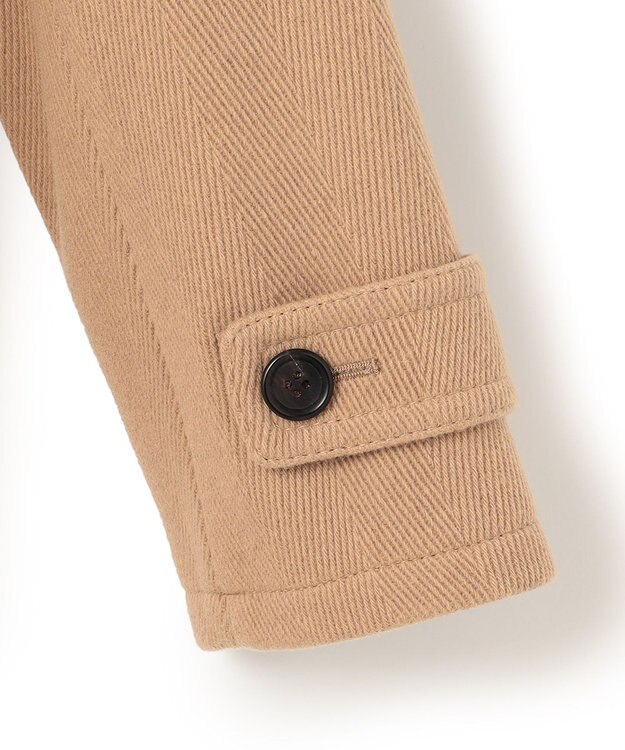 23区 ヘリンボーン ダッフルコート キャメル系