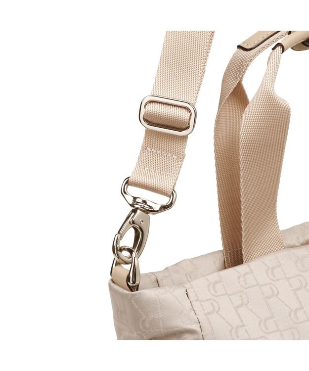 ACE BAGS & LUGGAGE PROGRES プログレ プリエ ハンドバッグ ２WAYショルダー 68164  レディース 強撥水機能 ベージュ