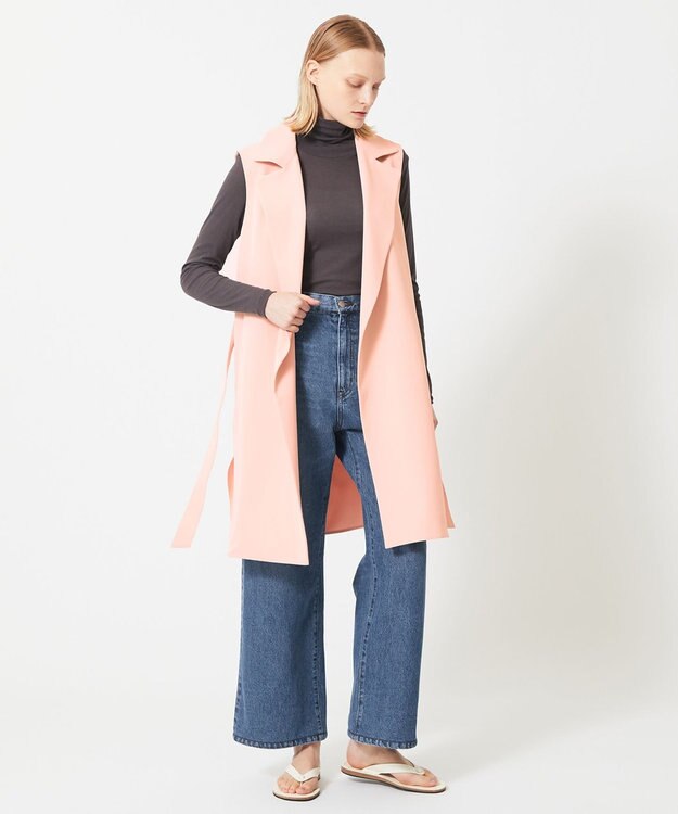 BEIGE， 【WEB＆一部店舗限定】ENCALYPTNS / ロングジレ Nude