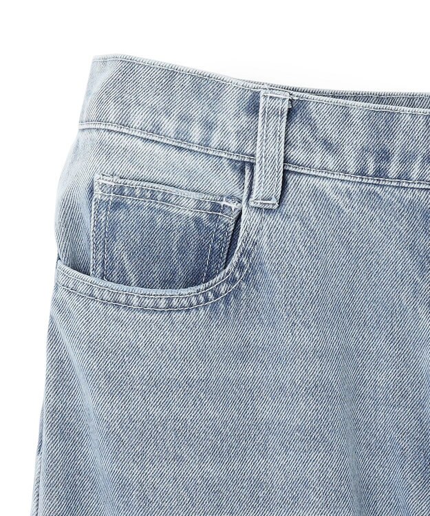 BEIGE， 【洗える】VICTOR / ワイドデニムパンツ L.Indigo