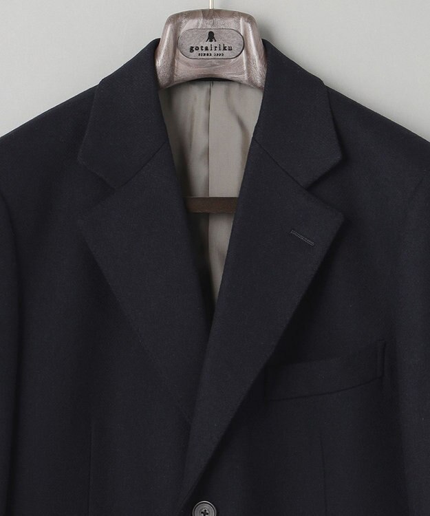 GOTAIRIKU ウールカシミヤビーバー_チェスター ネイビー系8