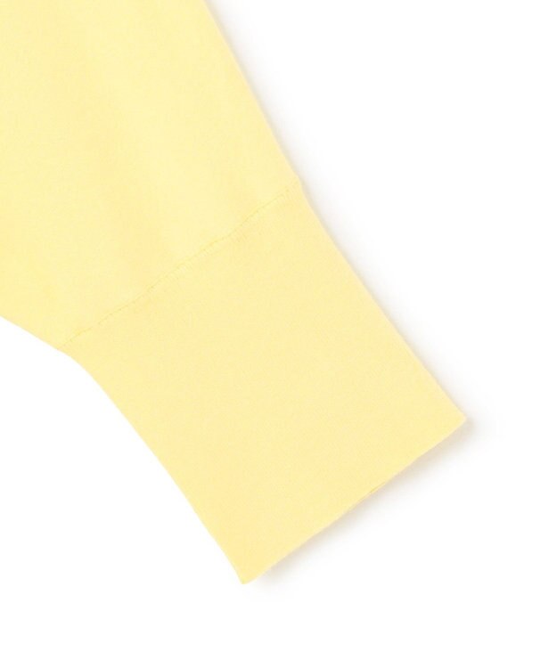 23区 【洗える】コンフォートストレッチ ドルマンスリーブ ニット イエロー系