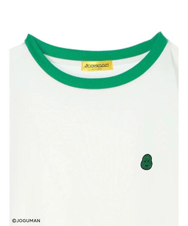 Green Parks ジョグマン／ワンポイントリンガーＴシャツ Off White