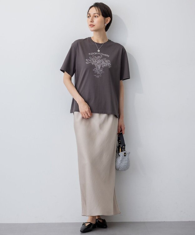 23区 2WAY パール コイン ネックレス シルバー系