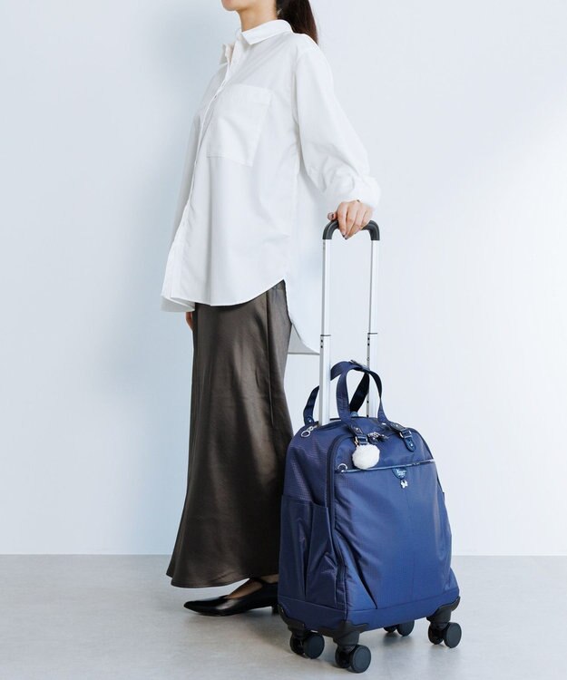 ACE BAGS & LUGGAGE Kanana project COLLECTION シェリTR スーツケース  2～3泊 機内持込 キャスターストッパー 17951 カナナプロジェクト コレクション ネイビー