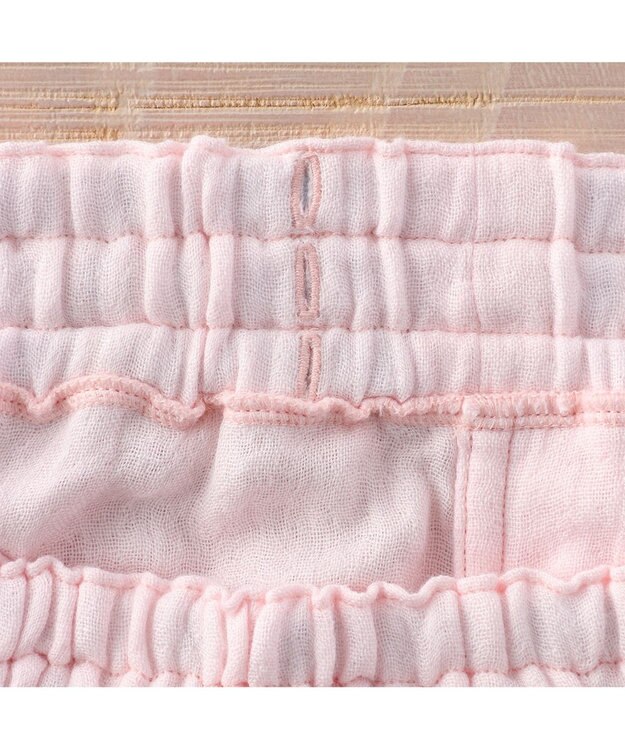 UCHINO マシュマロガーゼレディスリラックスパンツ ベージュ